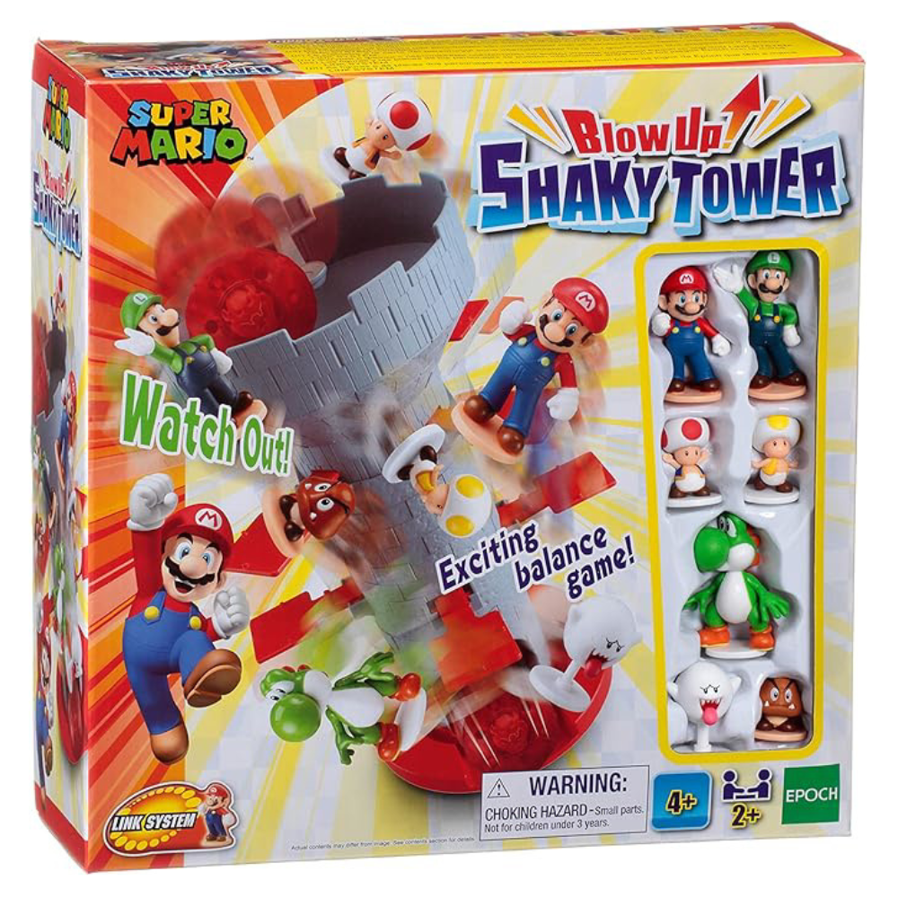 Joc de indemanare Shaky Tower Super Mario, +4 ani, Epoch