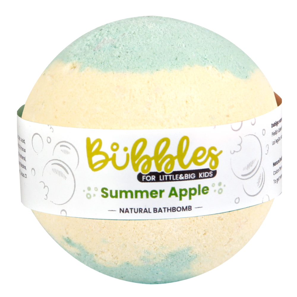 Bila de baie pentru copii Summer Apple, 120 g, Bubbles