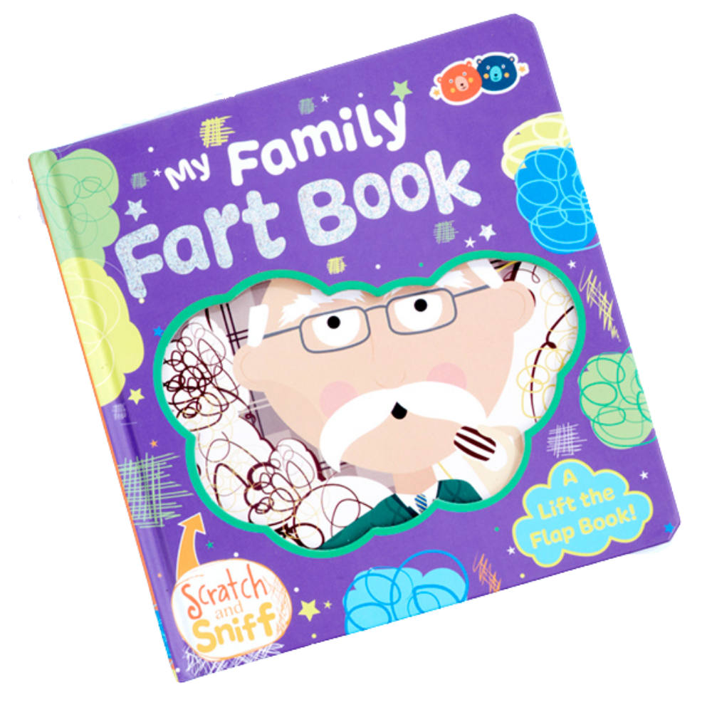 Carte Razuieste si miroase My Family Fart Book, +2 ani, Buddy&Barney