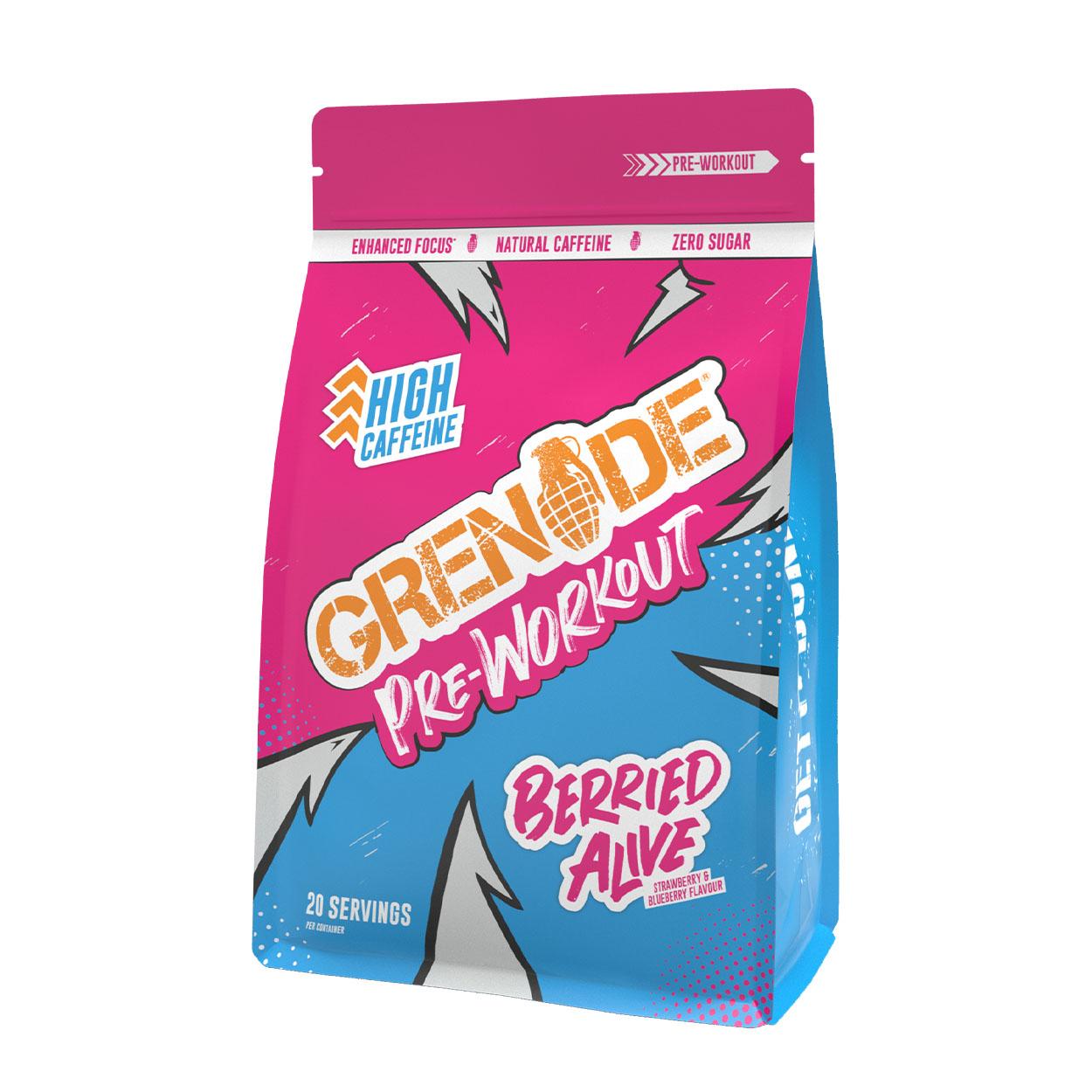 Pre Workout Berried Alive, 330 g, Grenade
