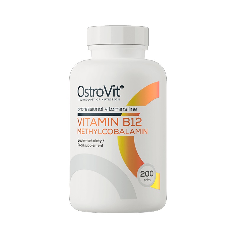 Vitamina B12 Meticobalamina, 200 tablete, Ostrovit
