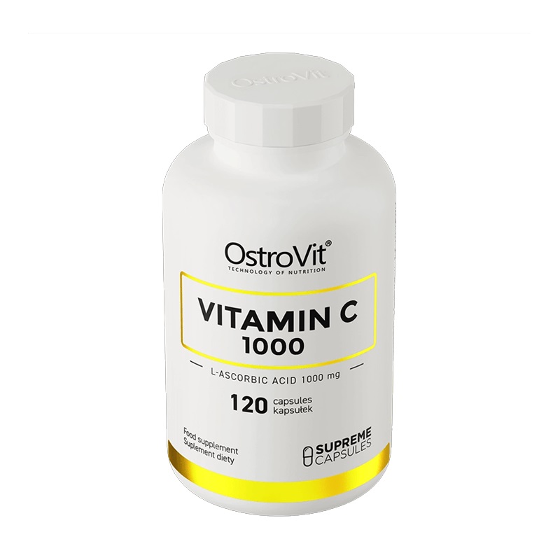 Vitamina C, 1000 mg, 120 capsule, Ostrovit