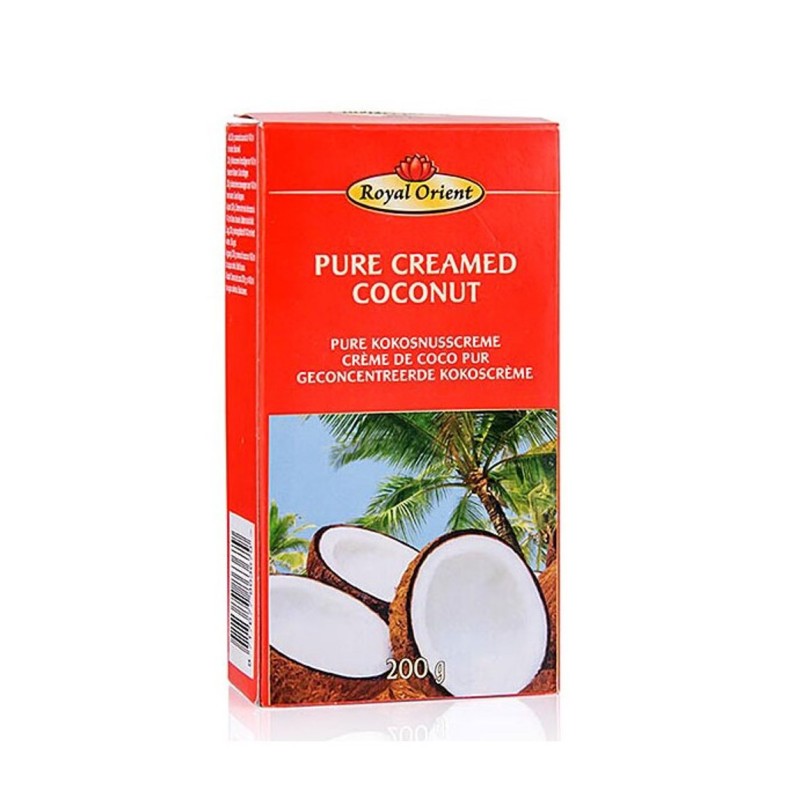 Crema de cocos pur UHT, 200 g, Royal Orient