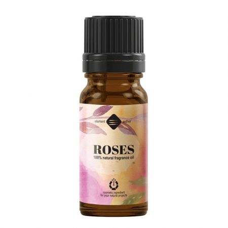 Parfumant Natural de Trandafiri, 10 ml, Ellemental