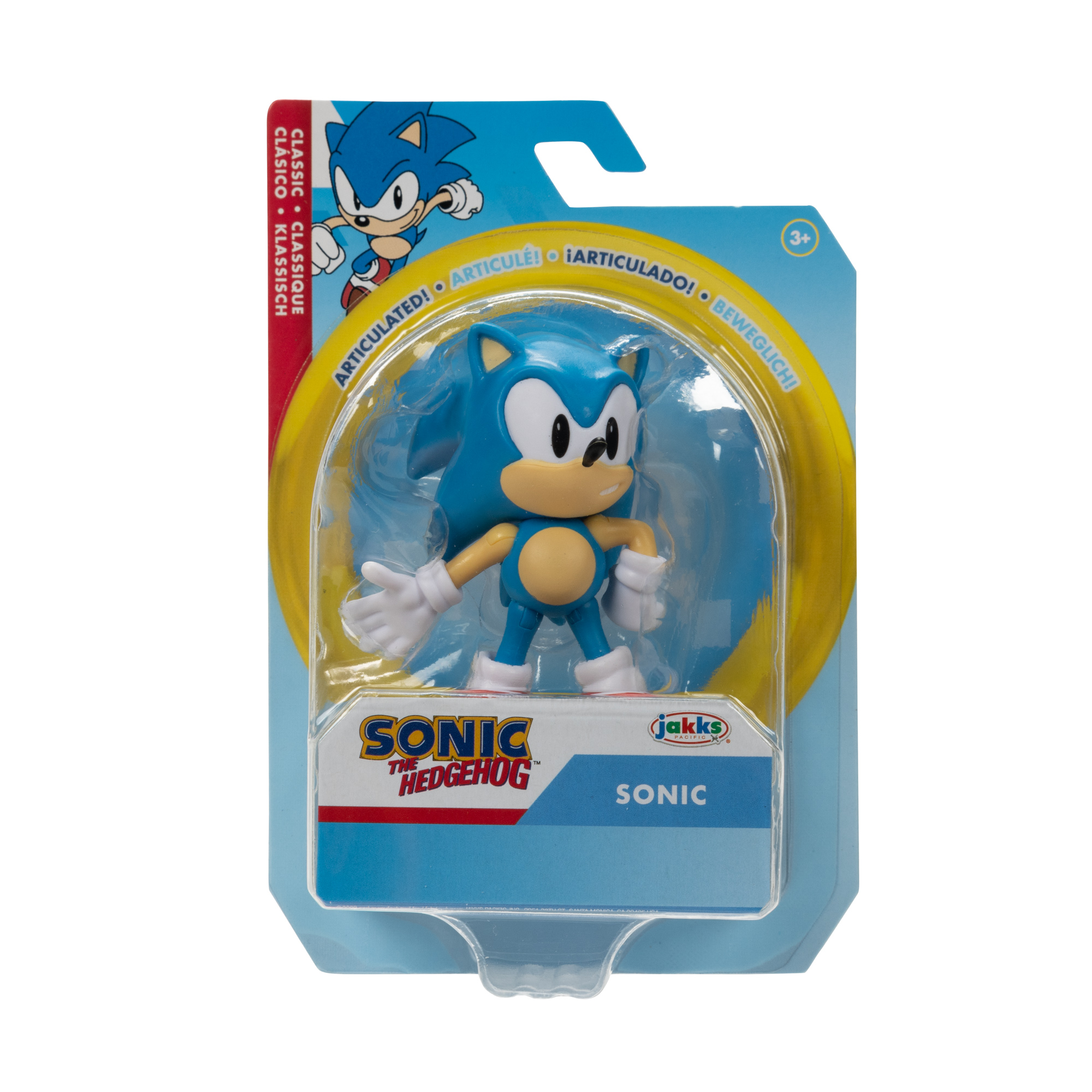 Figurina Classic Sonic, 6 cm, +3 ani, Nintendo