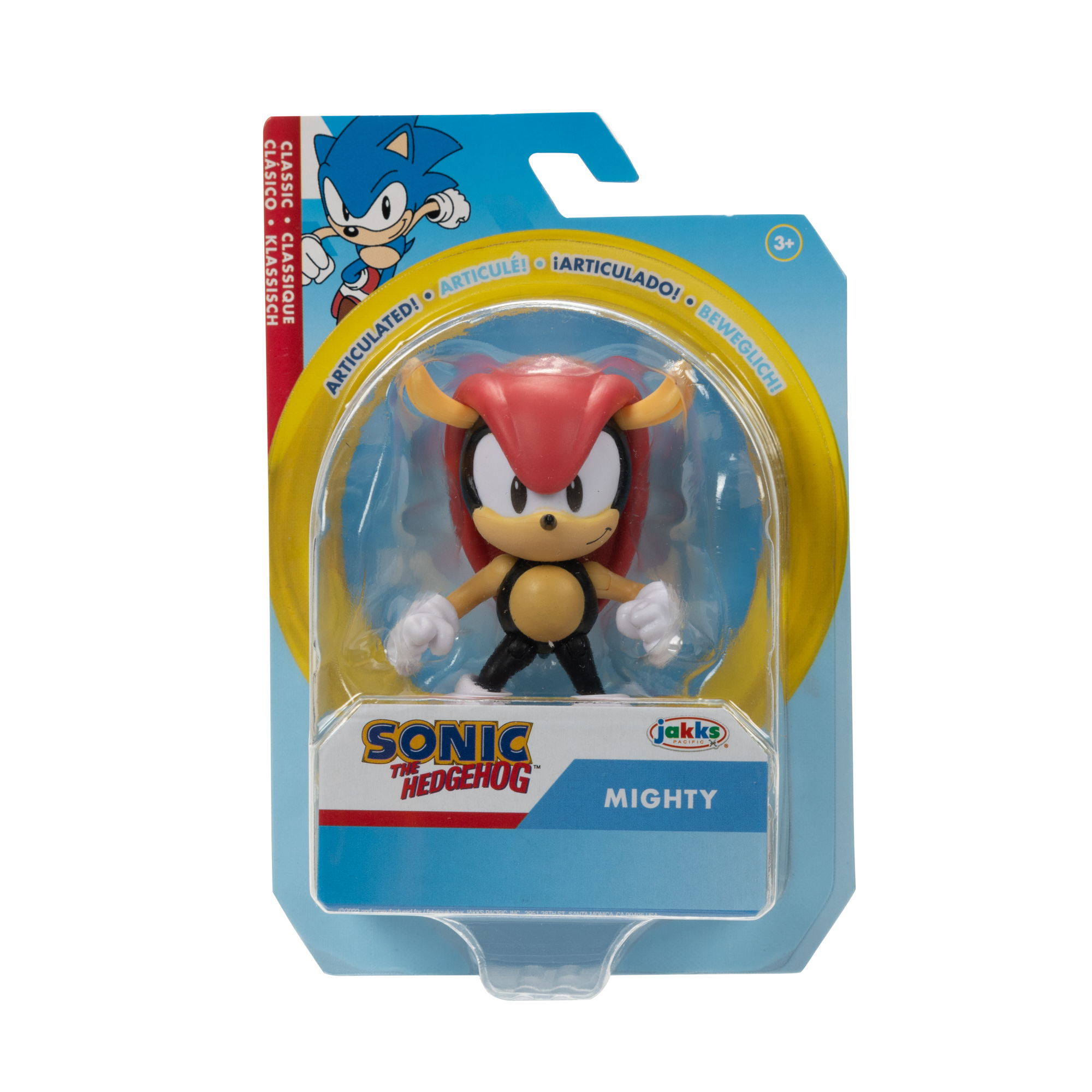 Figurina Classic Mighty Sonic, 6 cm, +3 ani, Nintendo