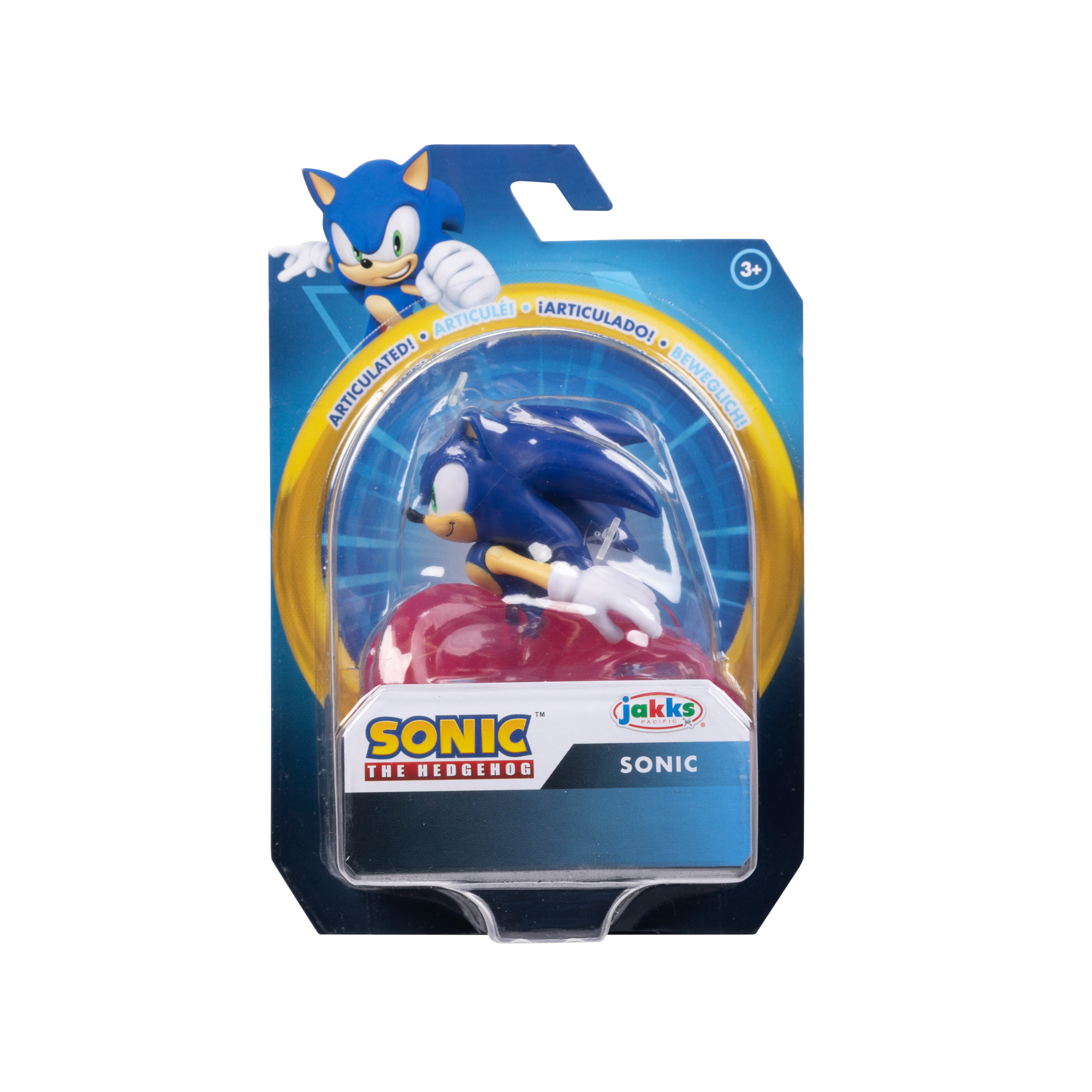 Figurina Modern Run Sonic, 6 cm, +3 ani, Nintendo