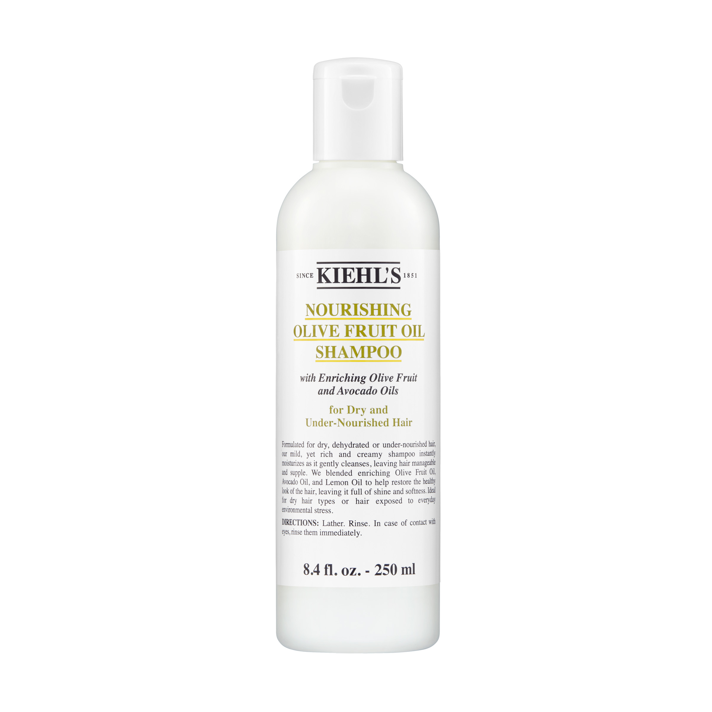 Sampon hidratant cu Ulei de Masline Olive Fruit Oil, 250 ml, Kiehl's