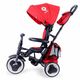 Tricicleta pliabila pentru copii Rito Plus, Rosu, Qplay 502240