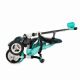 Tricicleta pliabila multifuctionala pentru copii Urbio Air, Verde, Coccolle 457076