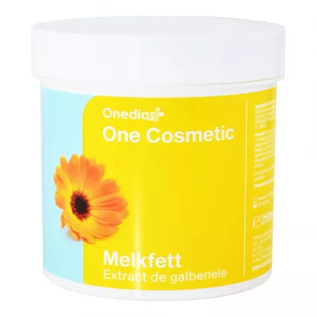 Crema cu galbenele si vitamina E Melkfett, 250 ml, Onedia
