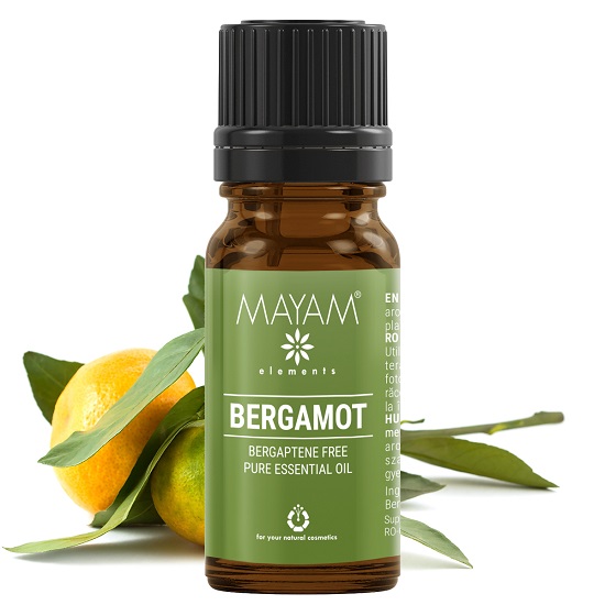 Ulei esential de Bergamont, 10 ml, Mayam
