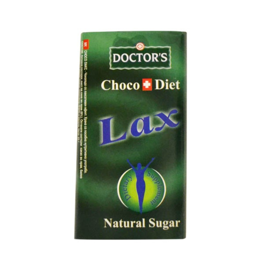 Tableta de ciocolata cu efect laxativ Choco Diet Lax, 23 g, Doctor's