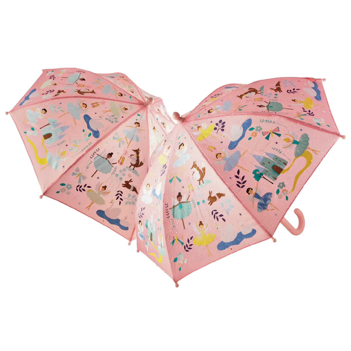 Umbrela pentru copii, in culori schimbatoare Enchantefd, 3 ani+, Floss & Rock