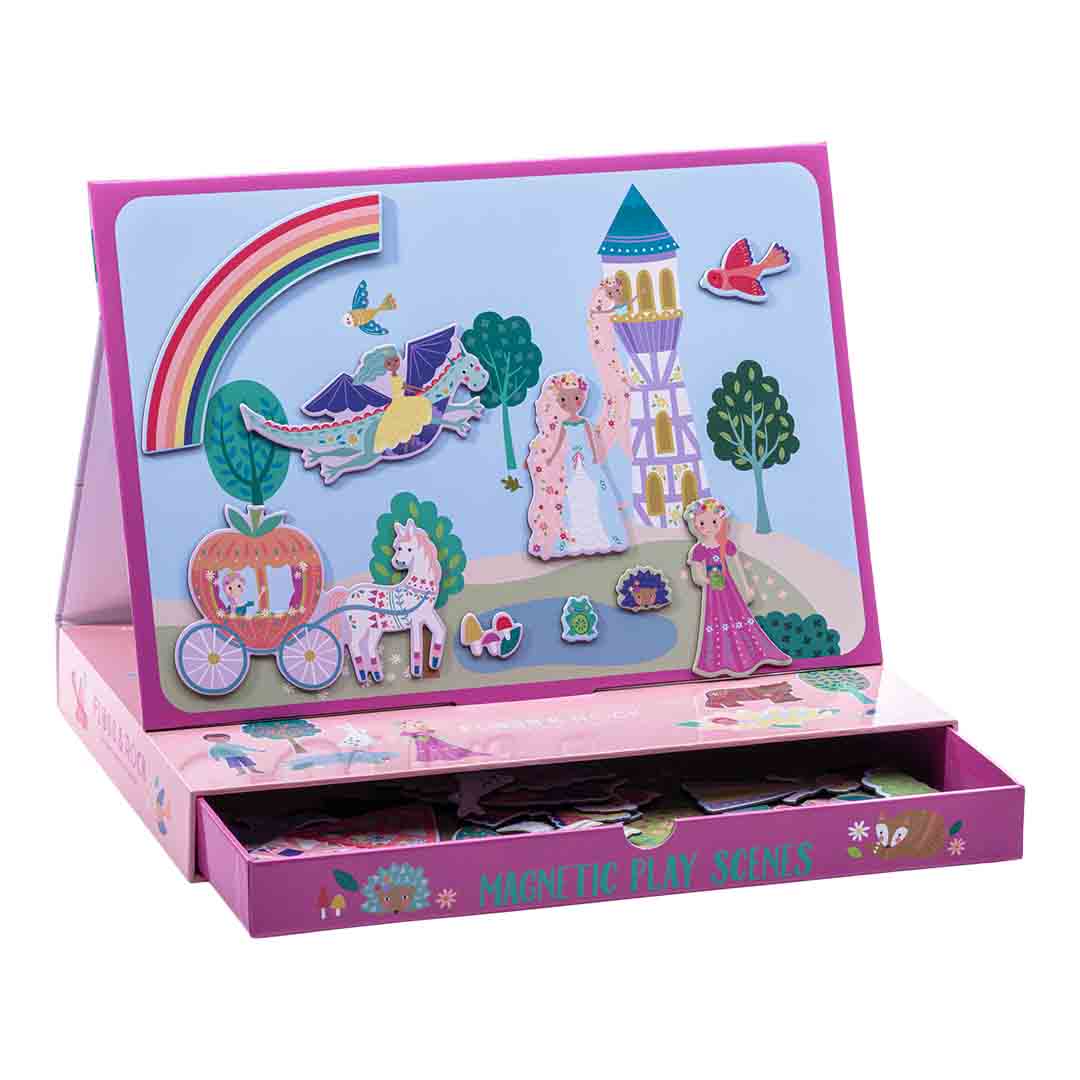 Joc magnetic educativ, Play Scenes Fairy Tale, 3 ani+, Floss & Rock