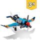 Avion cu elice Lego Creator, +6 ani, 31099, Lego 445458