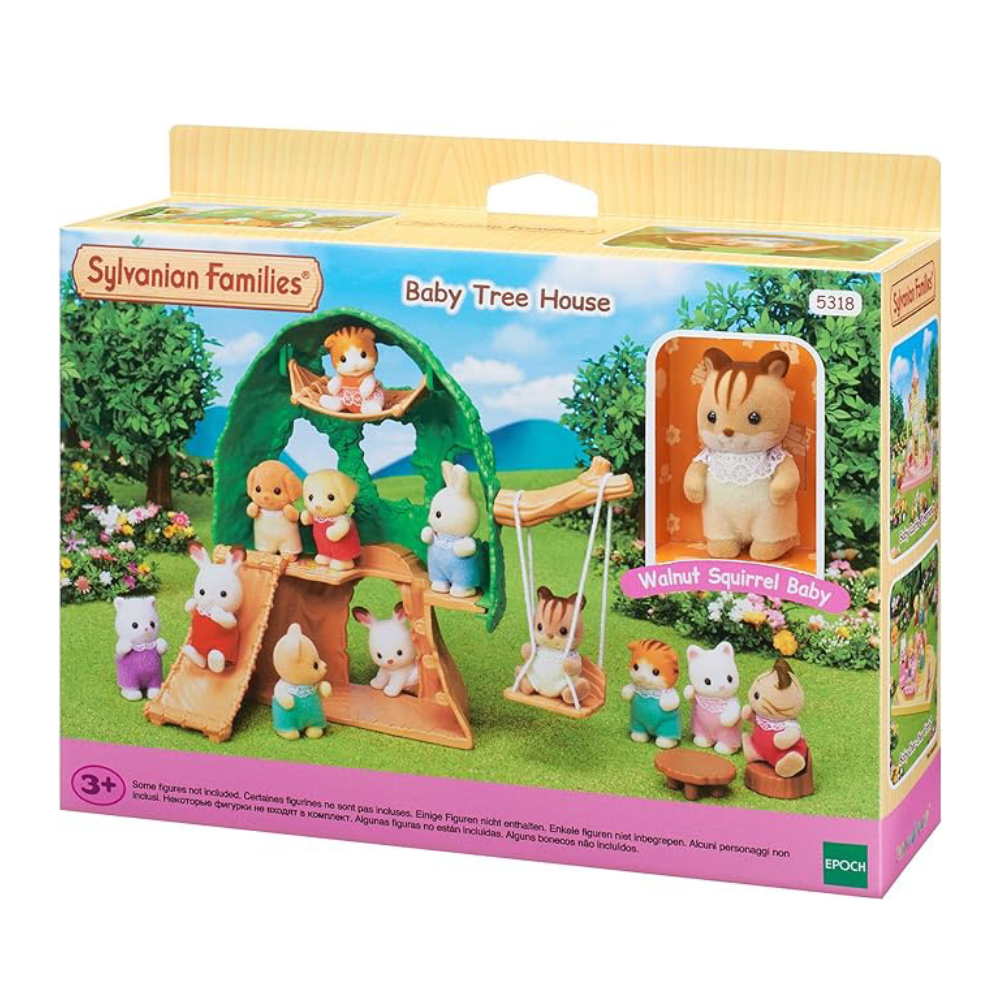 Loc de joaca Casuta din Copac Sylvanian Families, +3 ani, Epoch