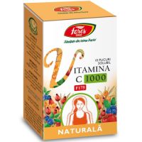Vitamina C1000 Naturala, F175, 10 Plicuri, Fares