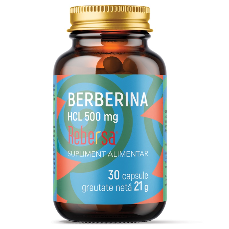 REMEDIA BERBERINA HCL 500MG 30 CPS