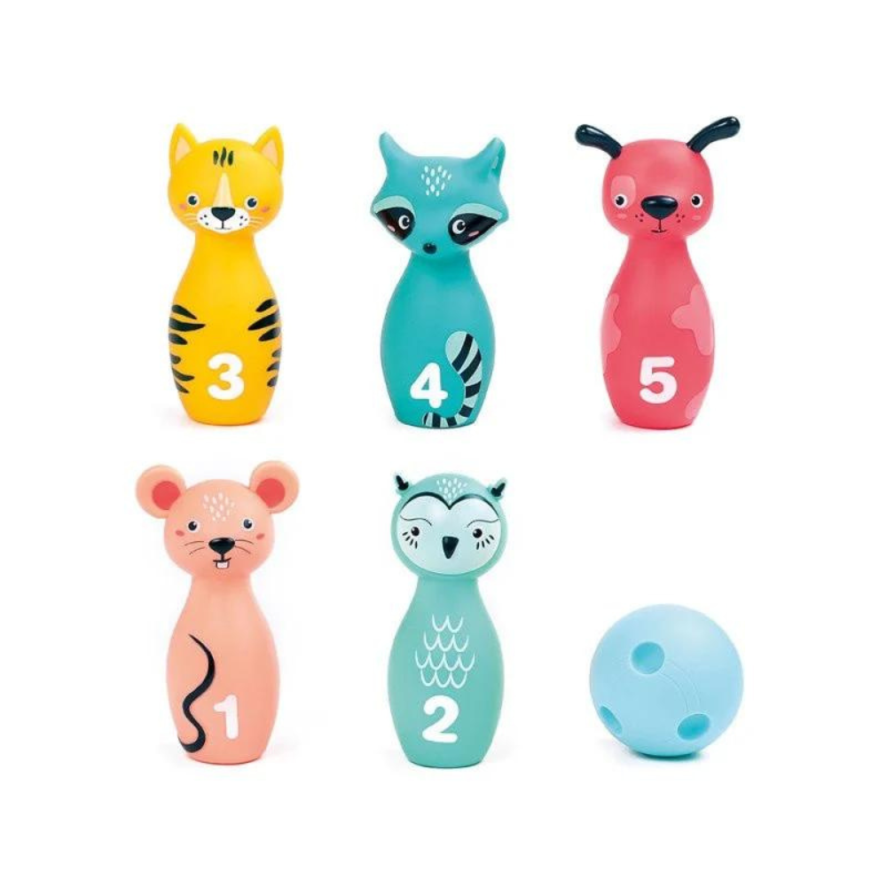 Set de popice soft Raton, 10 luni+, Ludi