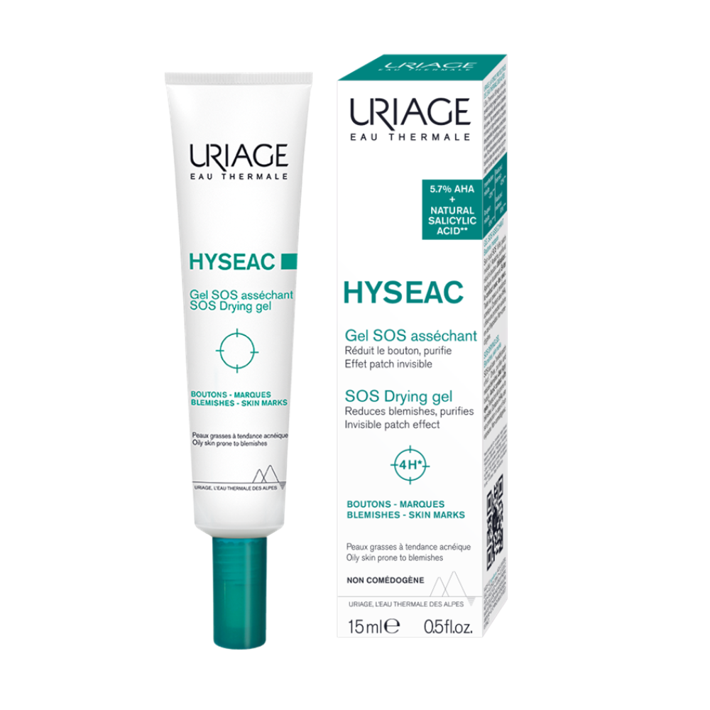 Gel SOS anti-imperfectiuni acneice Hyseac, 15 ml, Uriage