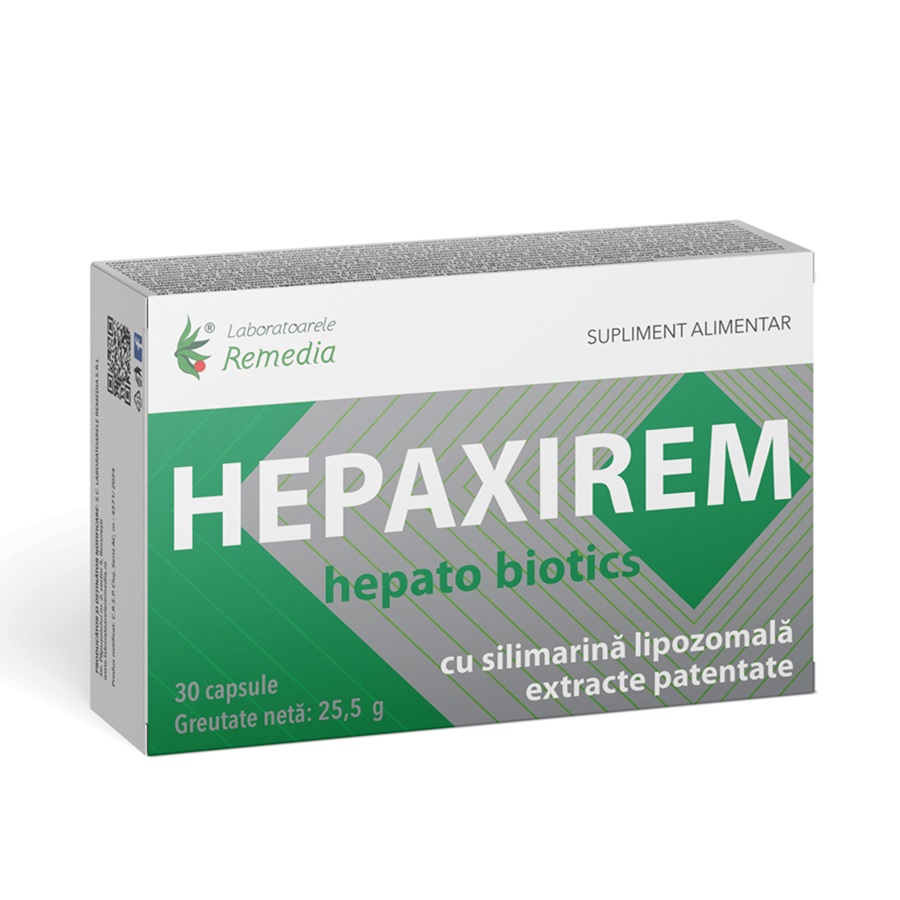 REMEDIA HEPAXIREM HEPATO BIOTICS 30 CPS