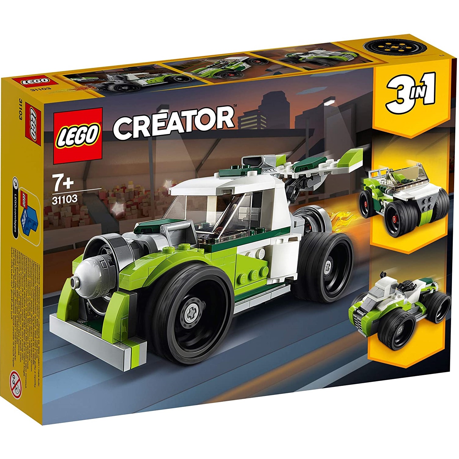 Camion racheta Lego Creator, +7 ani, 31103, Lego