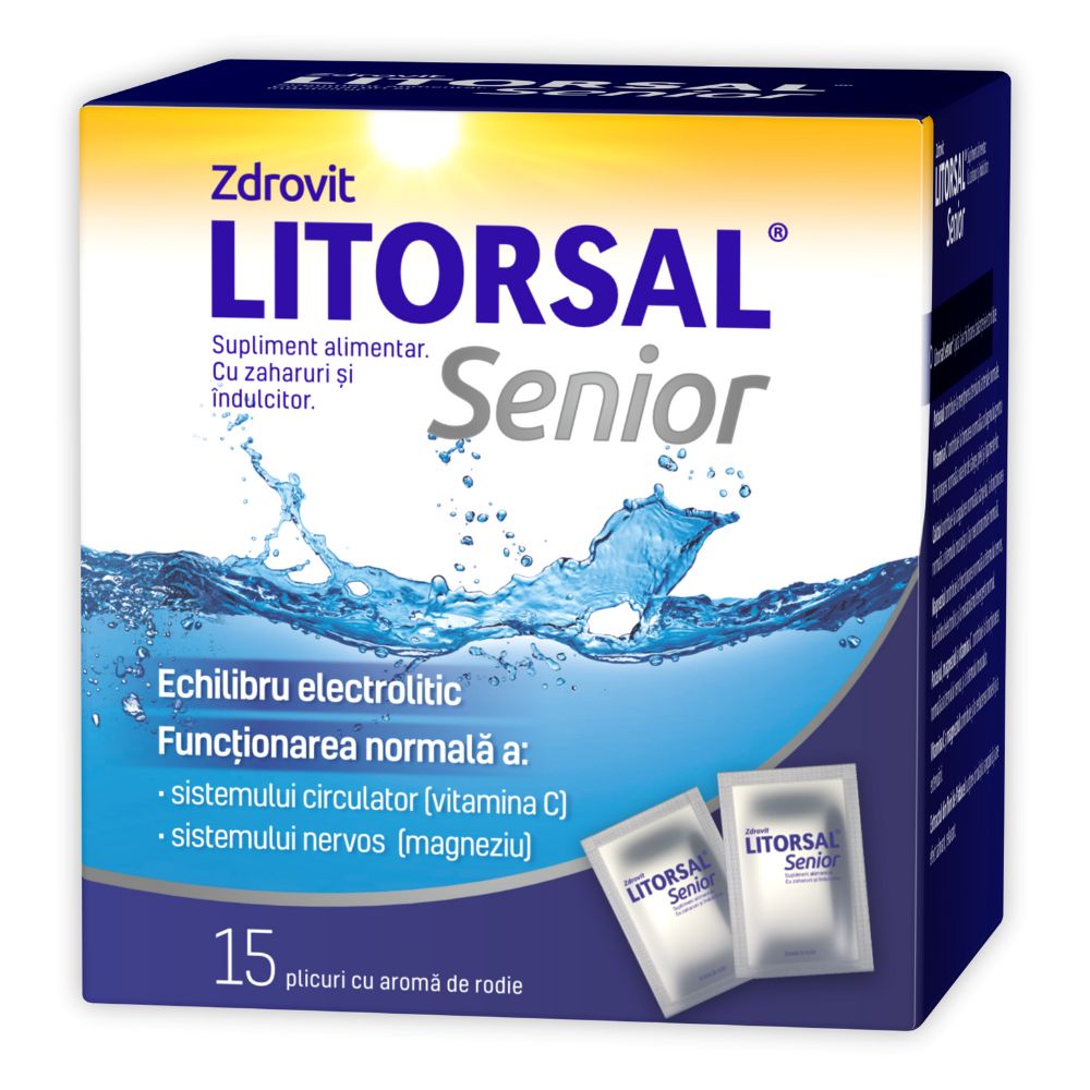 Litorsal Senior, 15 plicuri, Zdrovit