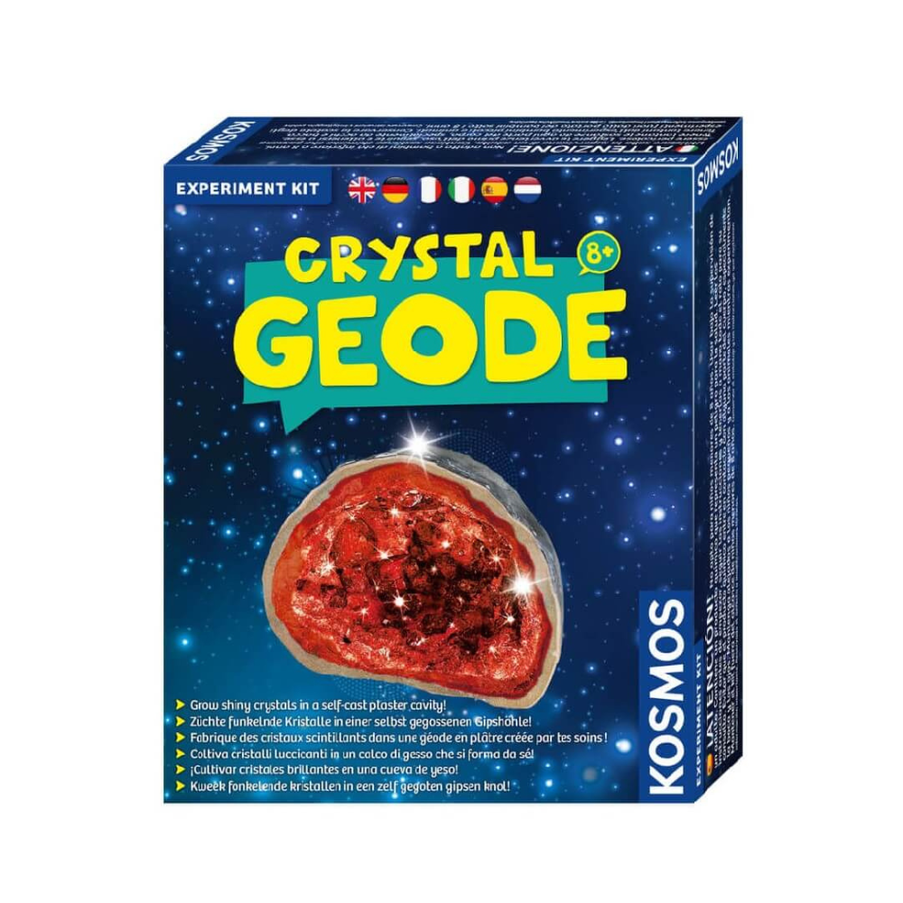 Set educativ STEM - Geoda de cristal, 8 ani+, Kosmos