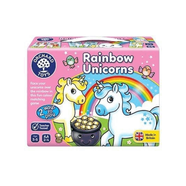 Joc educativ Unicornii Curcubeu, +3 ani, Orchard