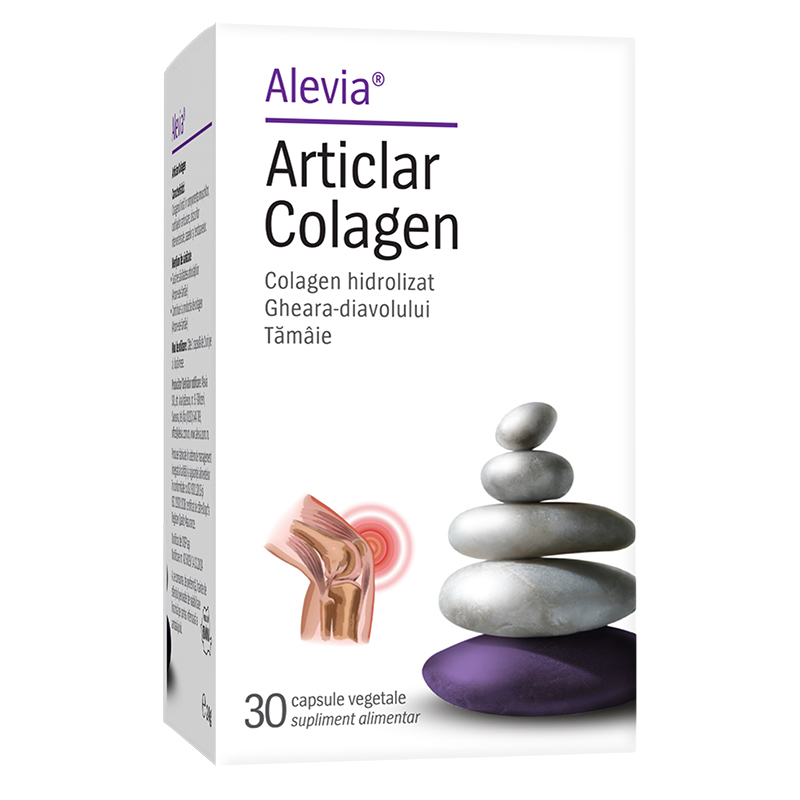 Articlar Colagen, 30 capsule, Alevia