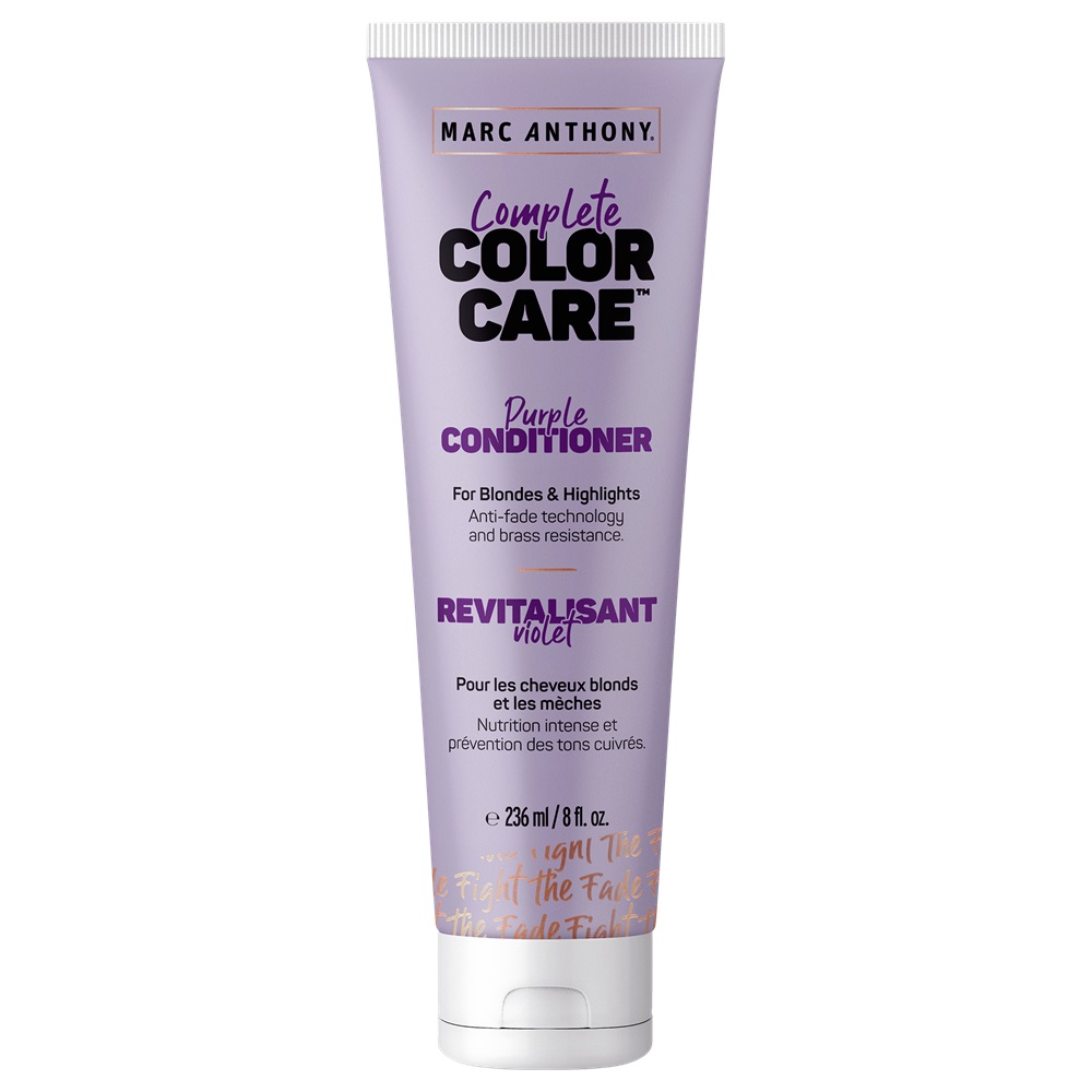 Balsam violet pentru par blond si reflexe Complete Colour Care, 236 ml, Marc Anthony