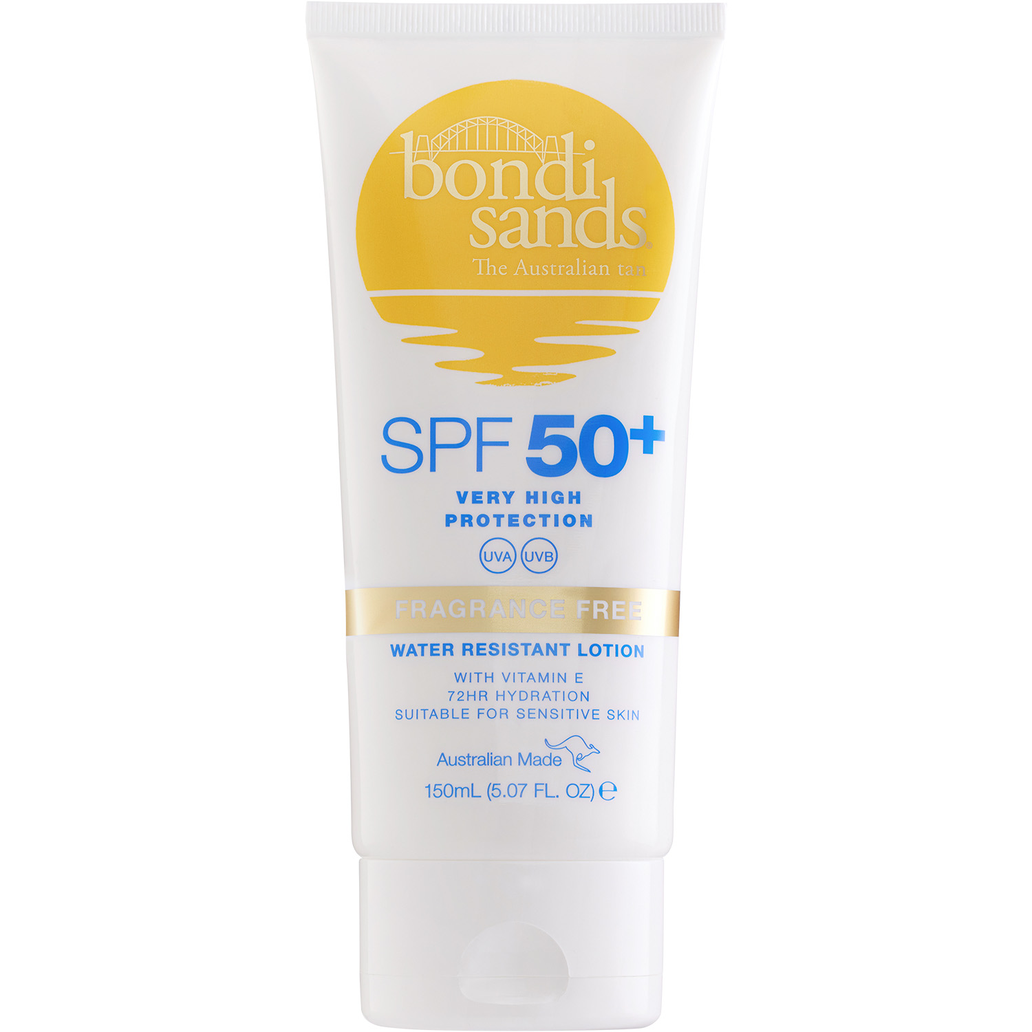 Lotiune hidratanta pentru fata cu protectie solara SPF 50+, 75 ml, Bondi Sands