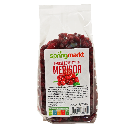 Fructe de merisor, 250 g, Spring Markt