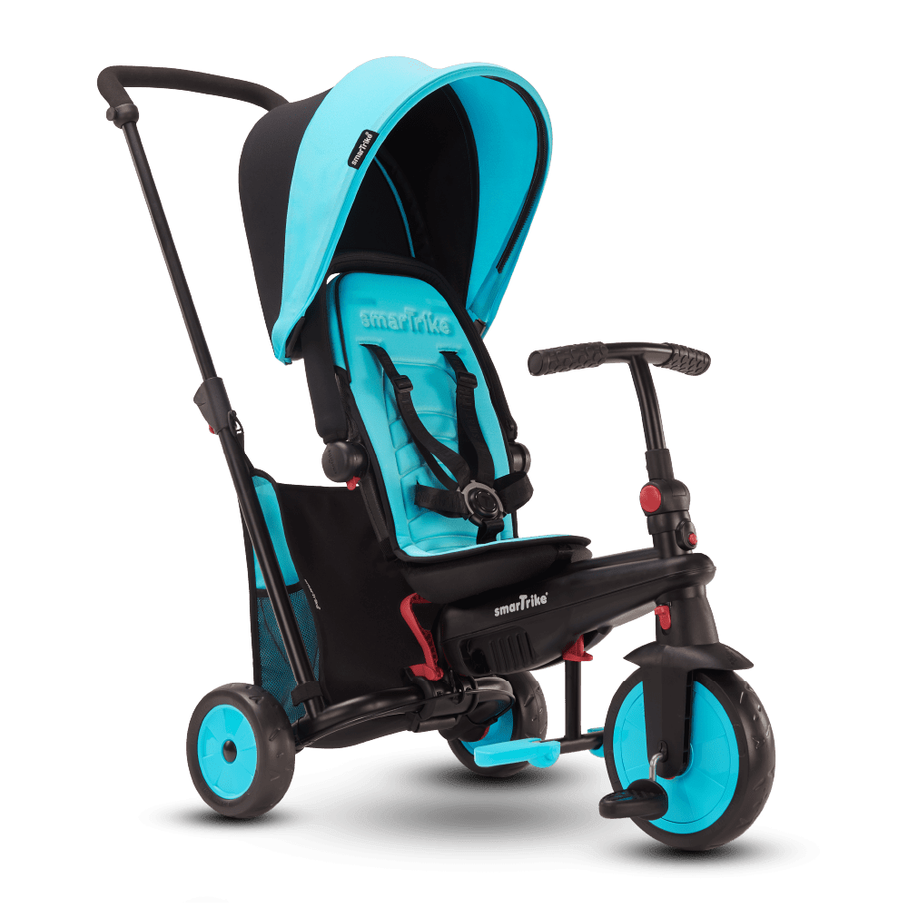 Tricicleta pliabila 6 in 1 pentru copii STR3, Blue, Smart Trike