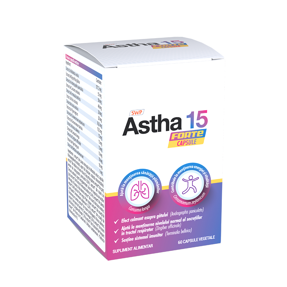 Astha 15 Forte, 60 capsule, Sun Wave Pharma