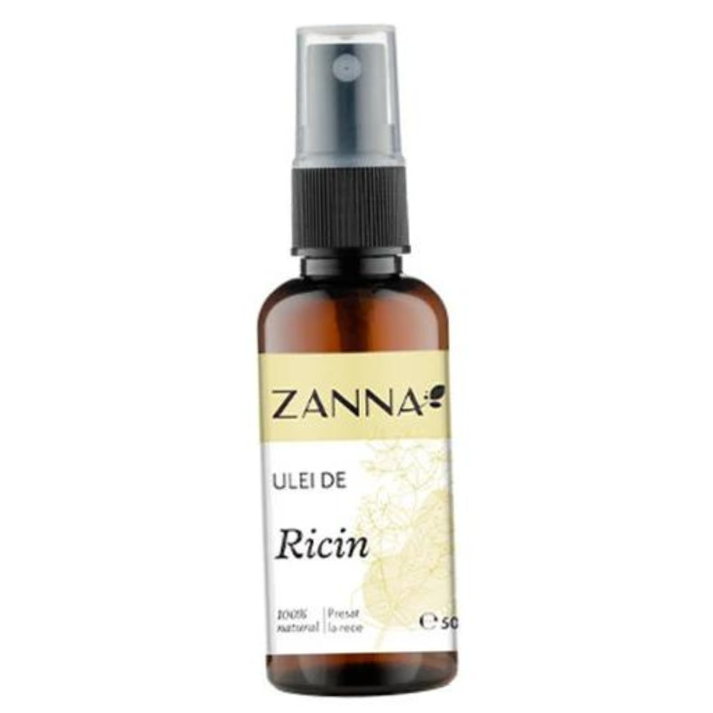 Ulei de ricin, 50 ml, Zanna