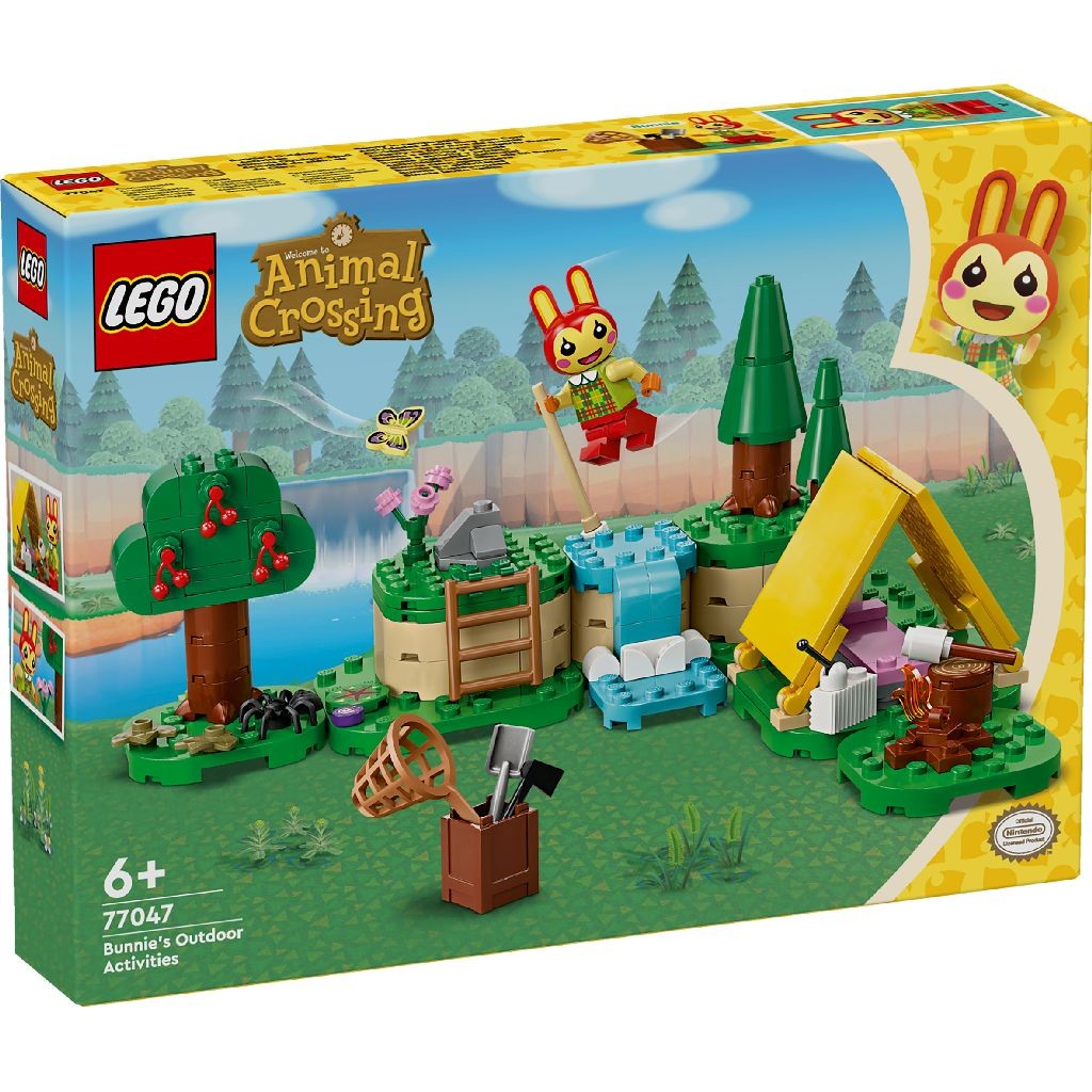 Activitatile in aer liberale lui Bunnie Animal Crossing, 6+ ani, 77047, Lego