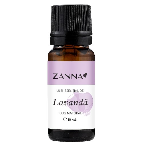 Ulei esential de lavanda, 10 ml, Zanna