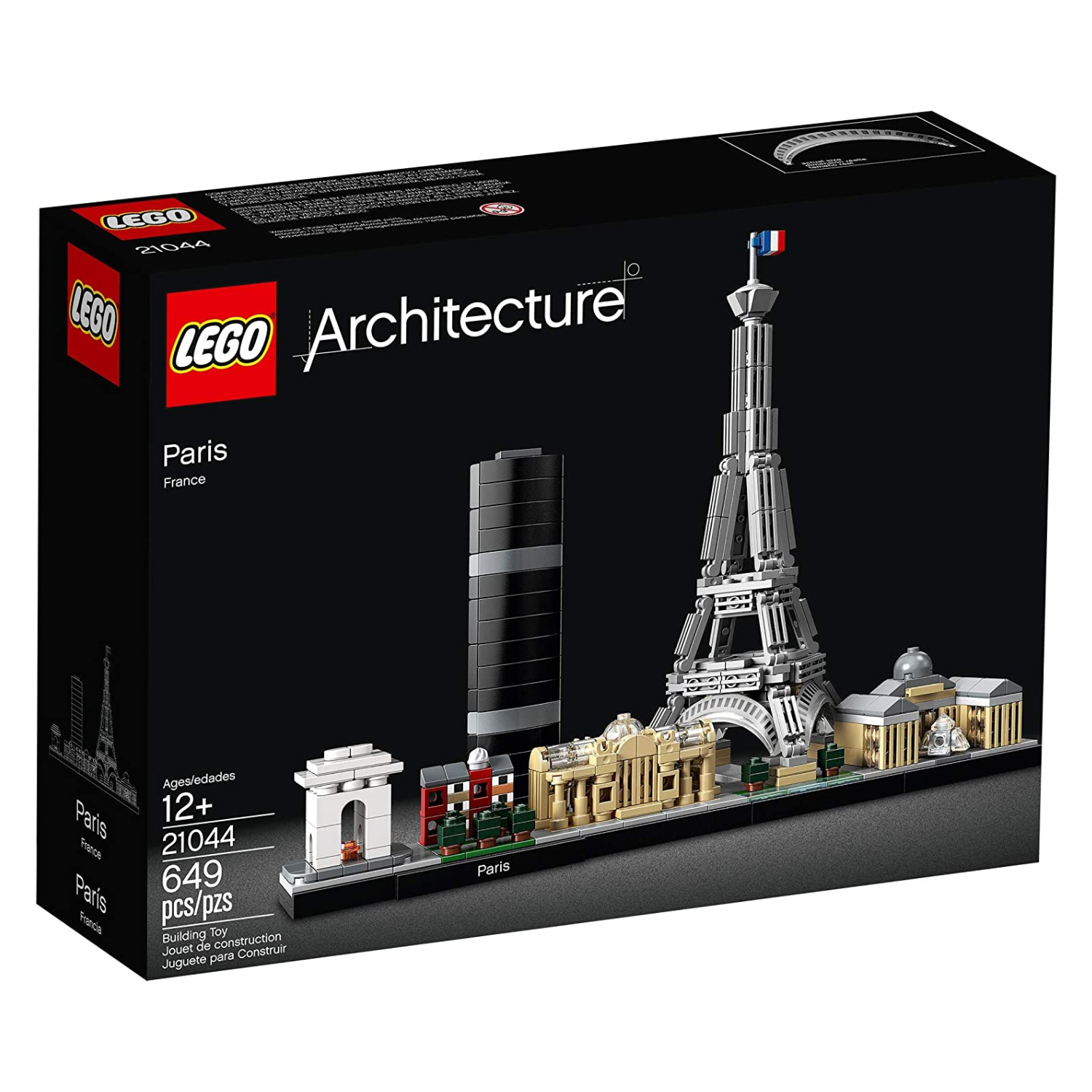 Joc de arhitectura Paris Architecture, 12+ ani, 21044, Lego