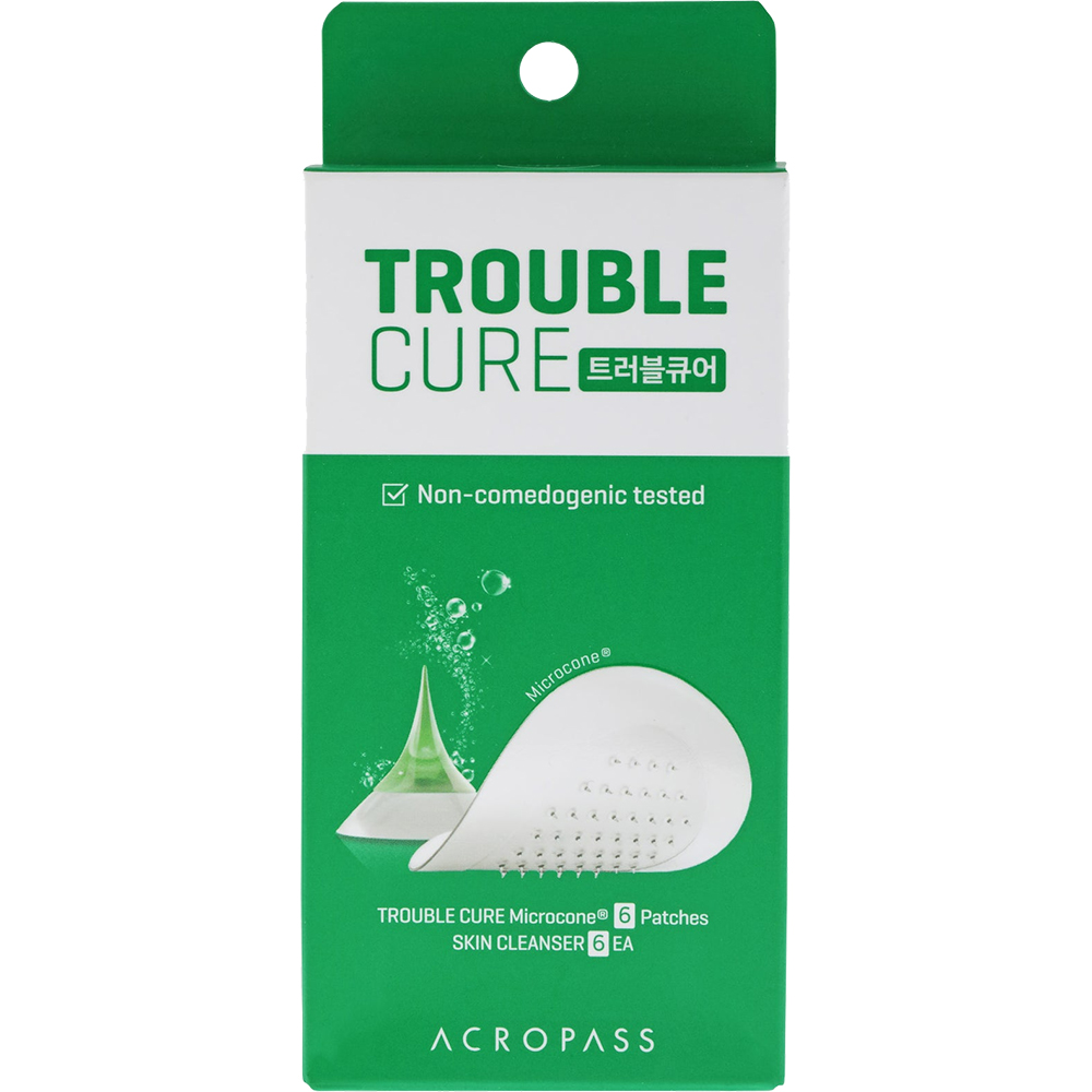 Plasturi pentru acnee cu microace Trouble Cure, 6 bucati, Acropass