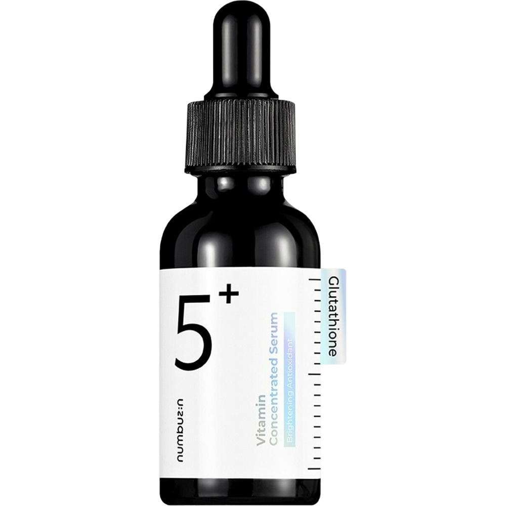 Serum de fata cu efect iluminator No.5 Vitamin concentrated, 30 ml, Numbuzin