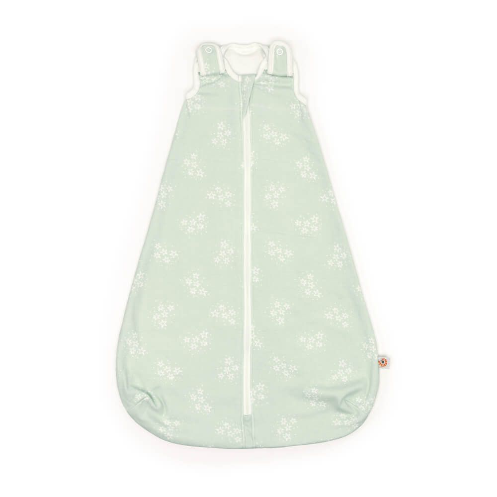 Sac de dormit din Bumbac On The Move, 0,5 Tog, Starry Mint, 18-36 luni, Ergobaby