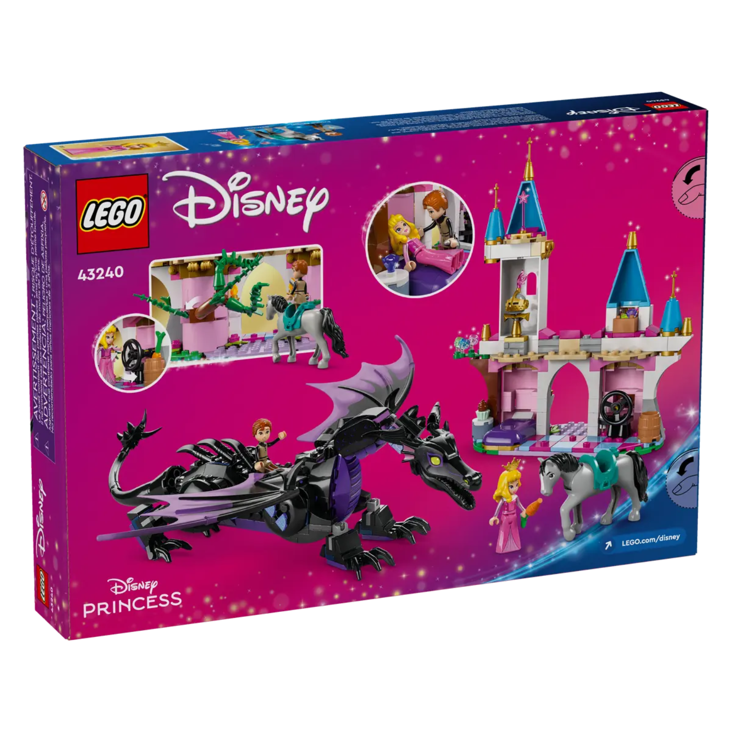 Maleficent sub forma de Dragon, 43240, Lego Disney Princess