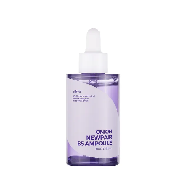 Serum pentru pielea problematica cu extract de ceapa si Vit B5 Onion Newpair, 50 ml, Isntree