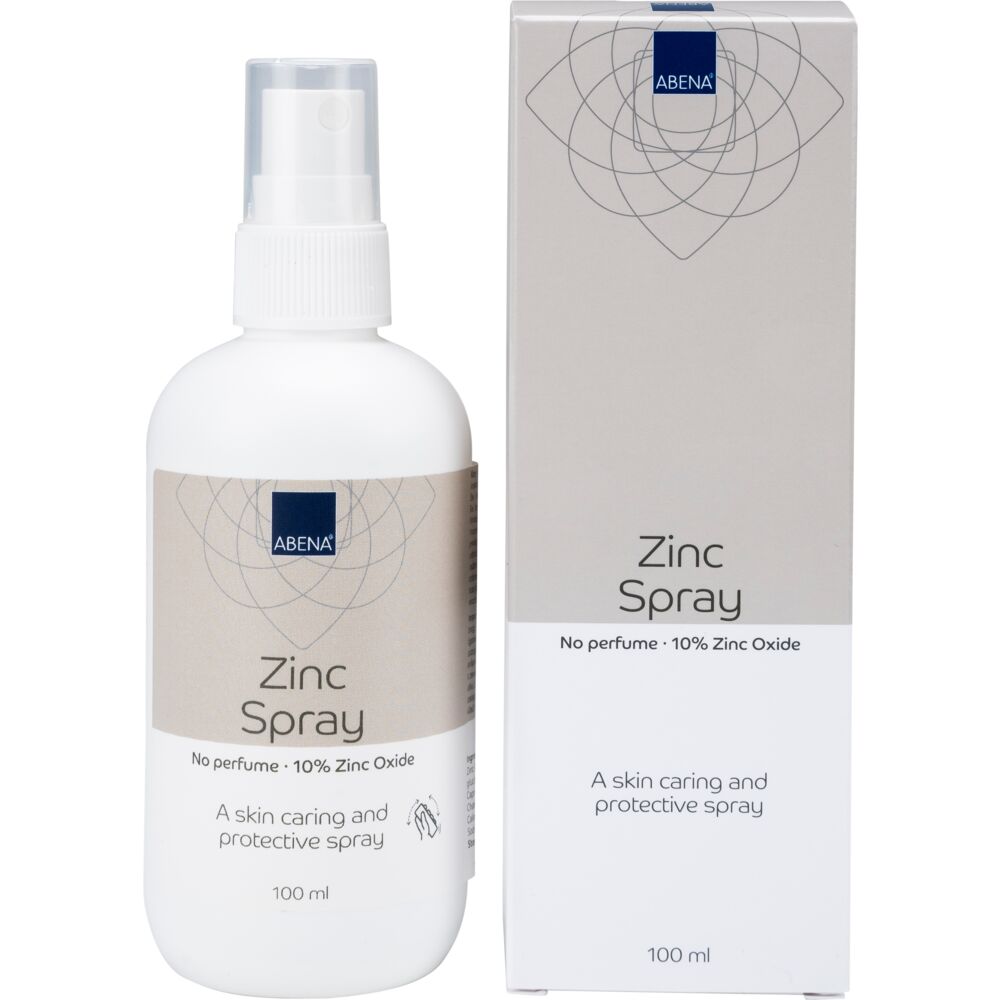 Spray cu 10% Zinc pentru piele uscata si iritata, 100 ml, Abena