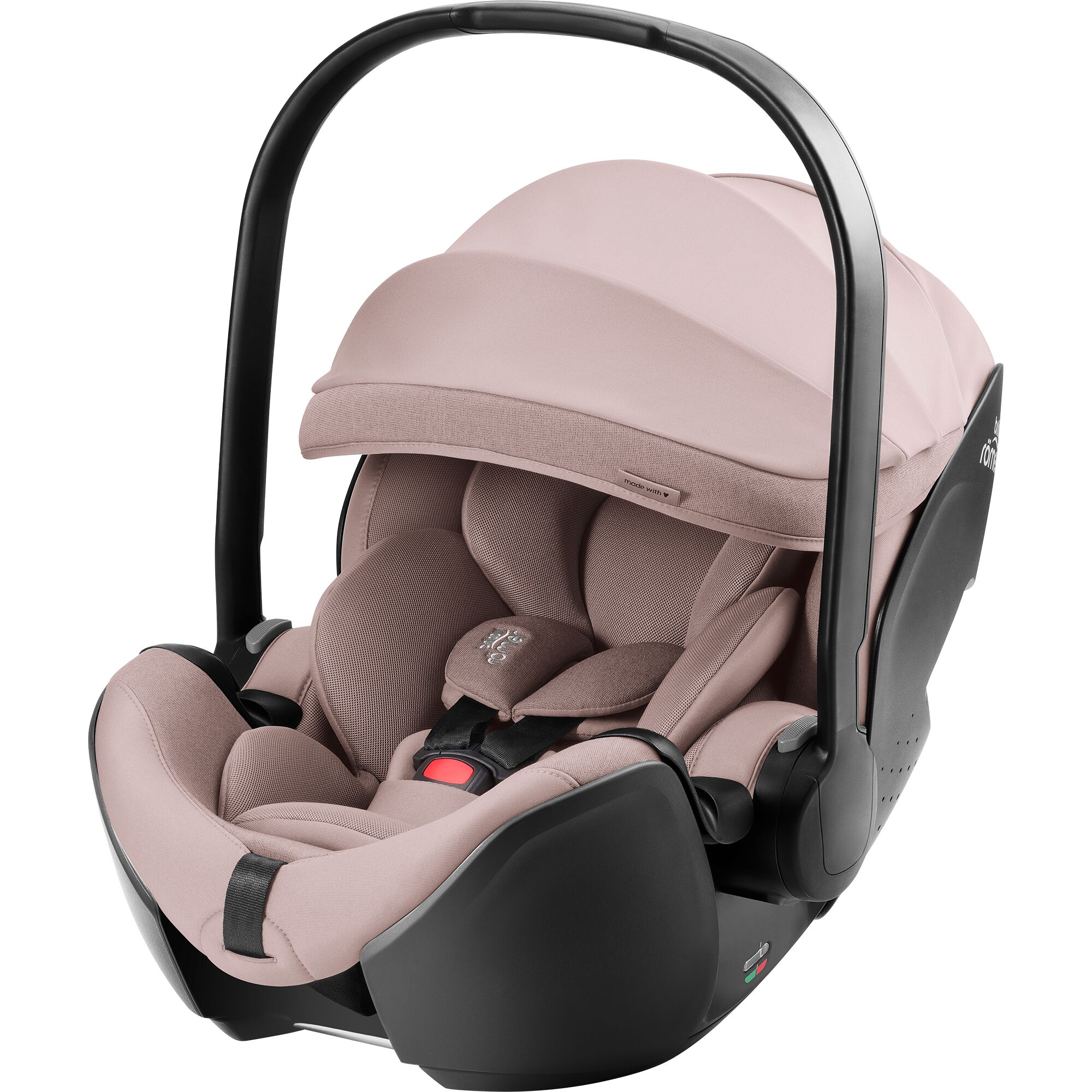 Scoica auto Baby Safe Pro reclinabila, 40 - 85 cm, Style Dusty Rose, Britax