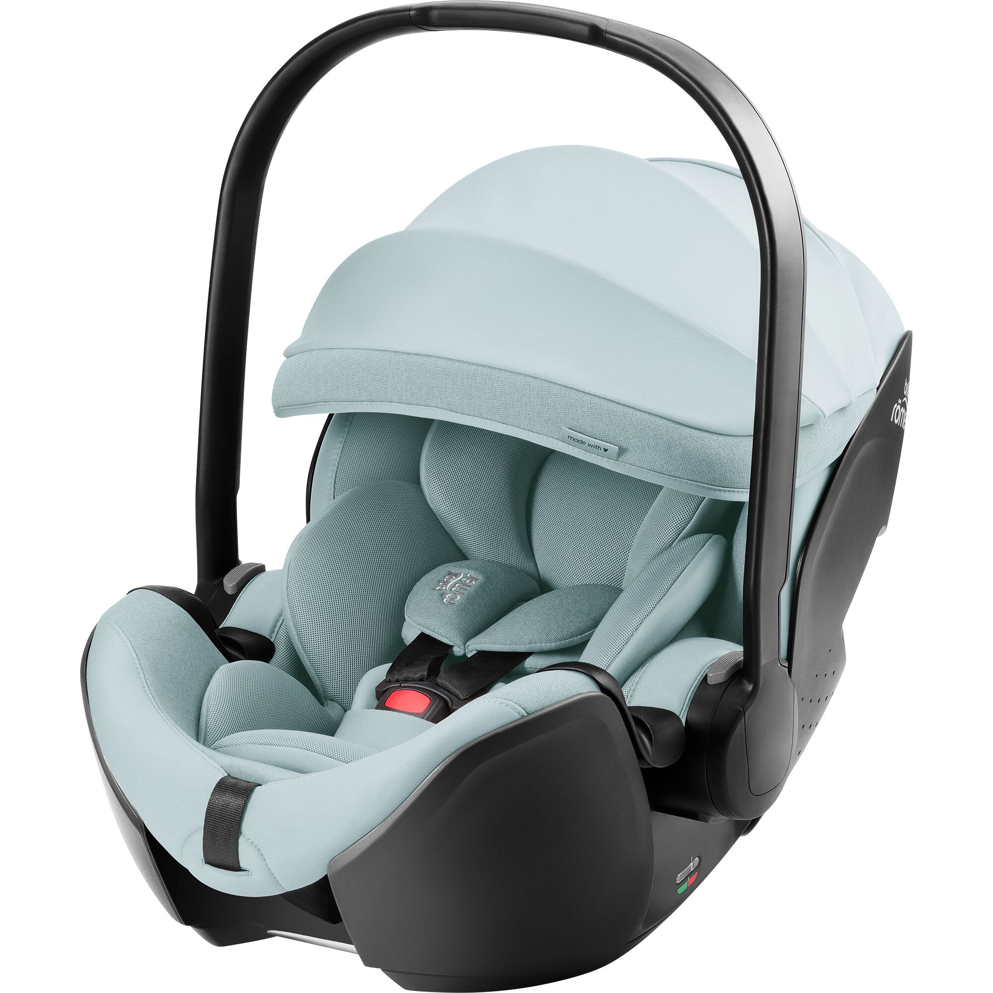 Scoica auto Baby Safe Pro reclinabila, 40 - 85 cm, Style Harbour Blue, Britax