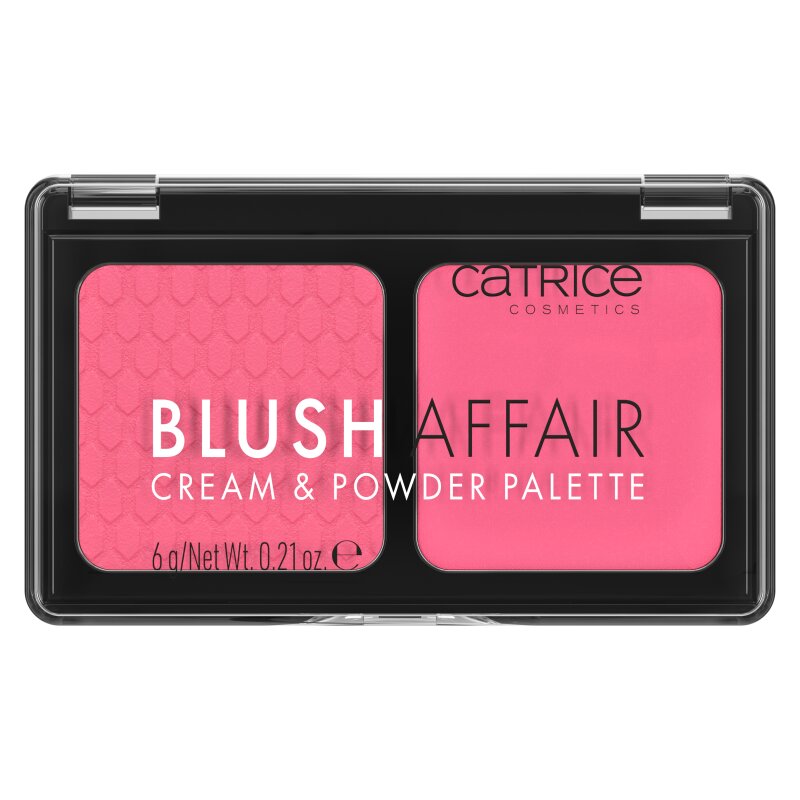 Paleta de fard de obraz crema si pudra Blush Affair, 020, Pleasing Pink, 6 g, Catrice