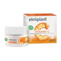Crema de noapte Iluminatoare & Anti-Ageing cu Vitamina C, 50ml, Elmiplant 